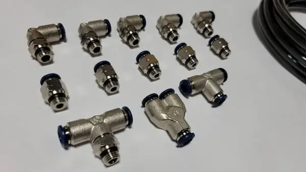 SBP Push To Connect Air Fitting Kit for Blow Off Valve Turbo Supercharger Solenoid Vacuum Block and more - Image 3