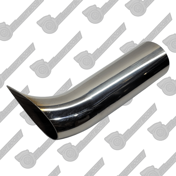 SBP Stainless Steel Teardrop Exhaust Tip | Weld-On Performance Exhaust Outlet