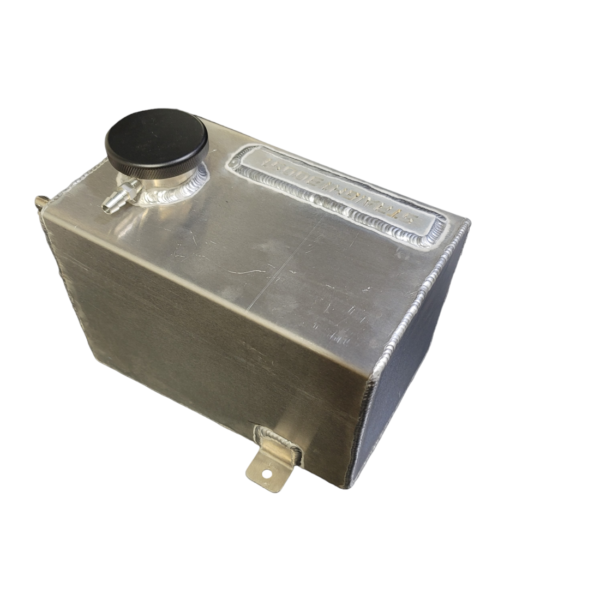 SBP 1999-2007 Chevrolet Silverado GMC Sierra LARGE Aluminum Coolant Expansion Tank - Image 2