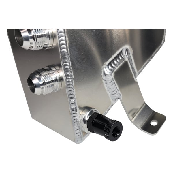Aluminum Engine Oil Catch Can | Air Oil Separator 1987-1993 Toyota Supra MK3 MKIII Raw - Image 5