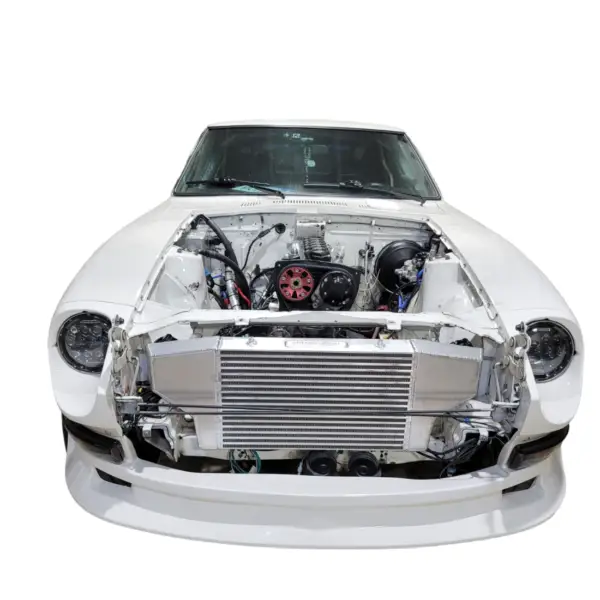 SBP Custom Front Mount Intercooler FMIC for 1970-1978 Datsun 240Z 260Z 280Z Turbo 1JZ 2JZ RB20 RB25 RB26 RB30