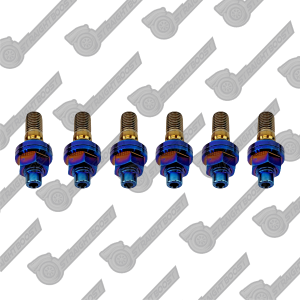 SBP Titanium Exhaust Manifold Studs for Subaru EJ20 EJ25 Impreza Legacy WRX STI