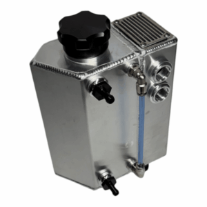 SBP Aluminum Coolant Overflow Oil Catch Can Combo Tank Bottle for 1984-1989 Toyota MR2 AW11