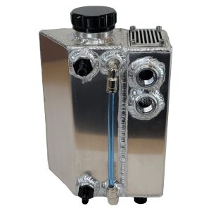 SBP Aluminum Coolant Overflow Oil Catch Can Combo Tank Bottle for 1984-1989 Toyota MR2 AW11