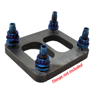 4pc Turbo to Exhaust Manifold Titanium Studs for T3 T4 T6 M10x1.5-45mm