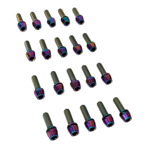 SBP RB20 RB25 Titanium Valve Rocker Cover Bolts | RB25DET Dress-Up Kit Neochrome