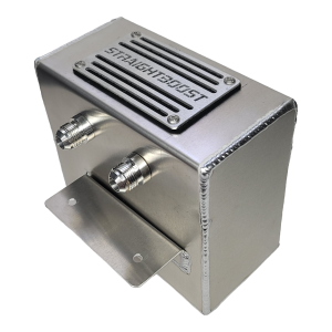SBP 1989-1999 Toyota MR2 Trunk Mount Oil Catch Can Reservoir Baffled Tank AIR | OIL Separator - Raw Aluminum