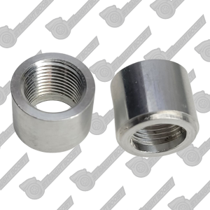 SBP 1/2" NPT Low Profile Aluminum Weld-On Fitting – Female Thread