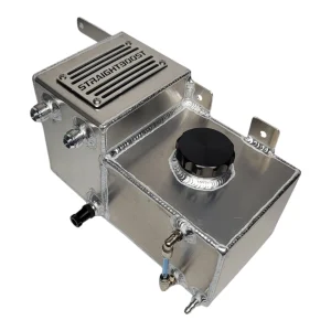 SBP Aluminum Coolant Overflow Oil Catch Can Combo Tank Bottle for 1994-1998 Ford Mustang SN95 V3