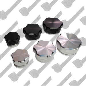 SBP Premium Billet Aluminum Cap with Weld on Bung Coolant Fuel Oil Tank NON-vented