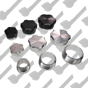 SBP Premium Billet Aluminum Cap with Weld on Bung Coolant Fuel Oil Tank NON-vented