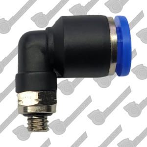 SBP 10-32 UNF Push Connect Elbow Fitting for Fuel Pressure Regulators and more