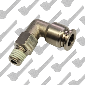 SBP Push Connect Elbow Fitting for Aeromotive Fuel Pressure Regulators 1/16" NPT Brass