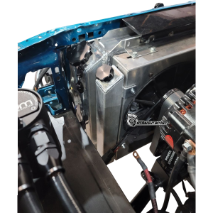 SBP Aluminum Overflow Tank Bottle Reservoir for 79-93 Ford Mustang Foxbody