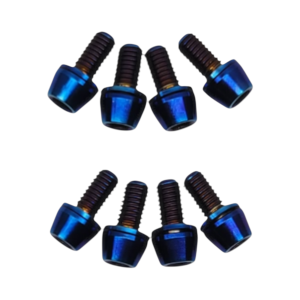 SBP RB20 RB25 Titanium Coil Cover Bolts | RB25DET Dress-Up Kit Blue