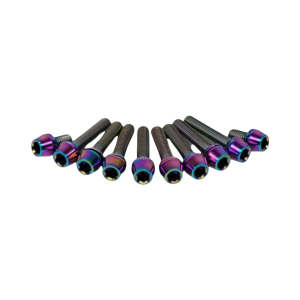 SBP RB26DETT Titanium Coil Cover Bolts | RB26 Dress-Up Kit Neochrome