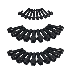 SBP RB26 Titanium Valve Rocker & Coil Cover Bolts | RB26DETT Dress-Up Kit Black