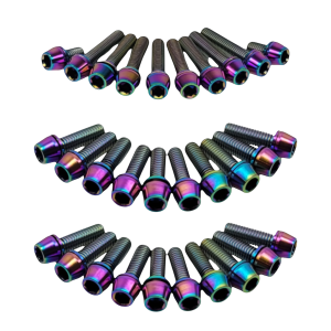 SBP RB26 Titanium Valve Rocker & Coil Cover Bolts | RB26DETT Dress-Up Kit Neochrome