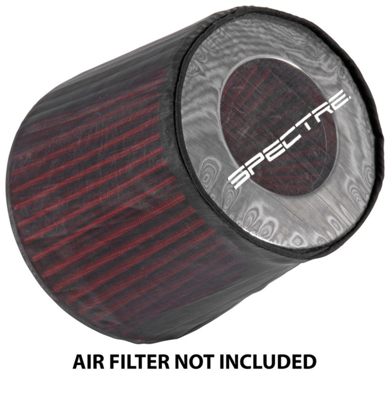 Spectre Universal Pre-Filter Wrap 6in. x 6.125in. - Black - Image 3