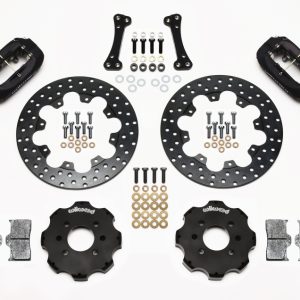 Wilwood Forged Dynalite Front Drag Kit Drilled Rotor Integra/Civic w/Fac.262mm Rtr