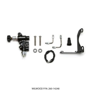 Wilwood Tandem Remote Master Cylinder Mounting Bracket L/H Kit w/ Prop Valve