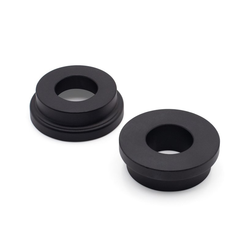 BLOX 2-Piece Billet Aluminum Solid Shifter Bushing B-Series Transmissions - Black - Image 2