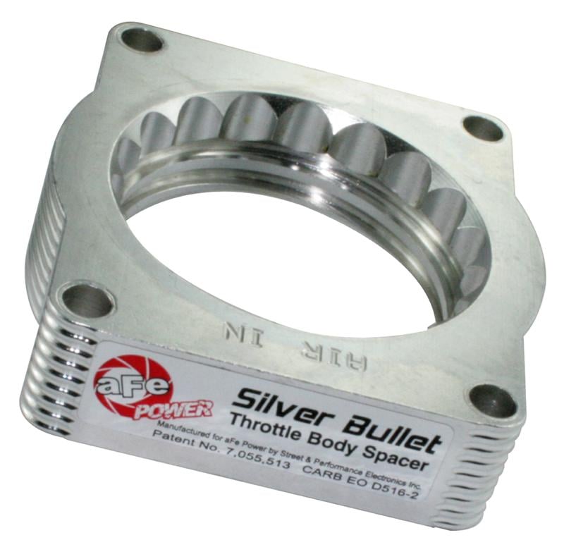 aFe Silver Bullet Throttle Body Spacers TBS GM C/K 1500/2500/3500 96-00 V8-5.0L 5.7L - Image 7