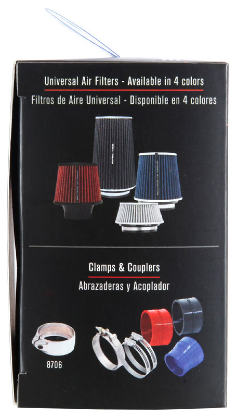 Spectre Universal Pre-Filter Wrap 6in. x 6.125in. - Black - Image 5