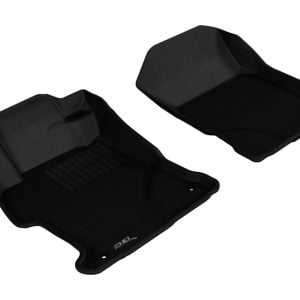 3D MAXpider 2012-2013 Honda Civic Kagu 1st Row Floormat - Black