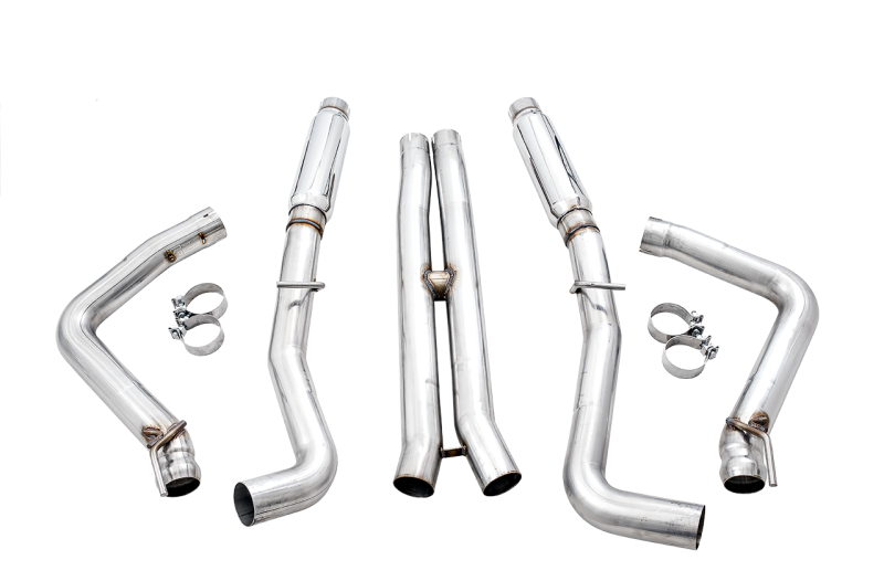AWE Tuning 2015+ Dodge Challenger 6.4L/6.2L Supercharged Track Edition Exhaust - Use Stock Tips - Image 7