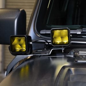 DV8 Offroad 3in Elite Series LED Amber Pod Light