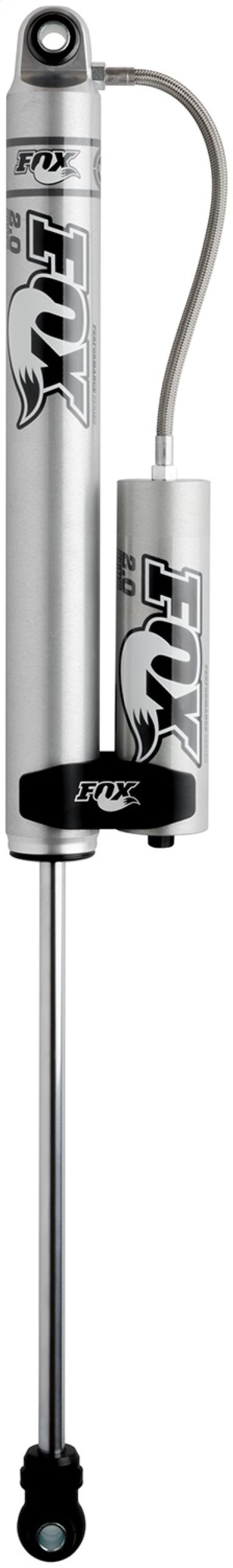 Fox 99+ Chevy HD 2.0 Performance Series 14.1in. Smooth Body Remote Res. Rear Shock / 7-10in. Lift - Image 2