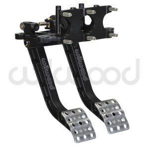 Wilwood Adjustable Dual Pedal - Brake / Clutch - Rev. Swing Mount - 5.1:1
