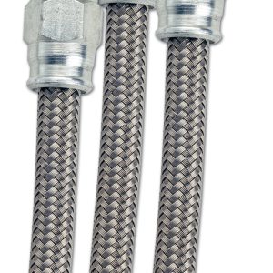 Fragola -6AN PTFE Hose w/ Black Cover- 6 Feet