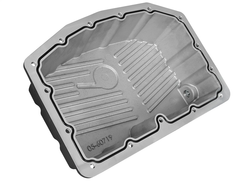 AFE Pro Series Engine Oil Pan Black w/Machined Fins; 11-16 Ford Powerstroke V8-6.7L (td) - Image 6