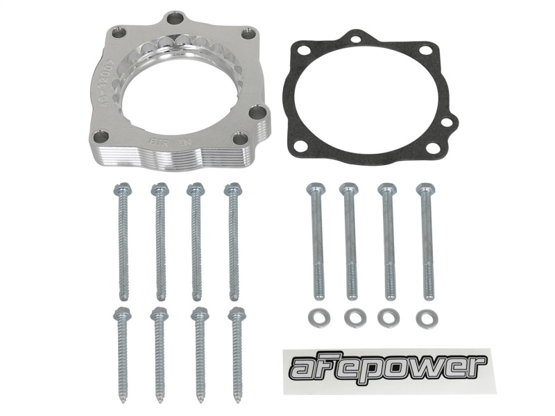aFe Silver Bullet Throttle Body Spacers TBS Dodge Challenger SRT8 11-12 V8-6.4L - Image 3