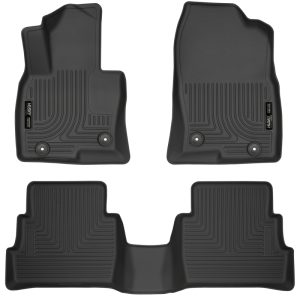 Husky Liners 2017 Mazda CX-5 Weatherbeater Black Front & 2nd Seat Floor Liners