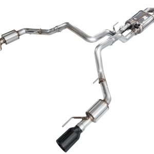 AWE Gen 3 Raptor R SwitchPath Exhaust - Diamond Black Tips