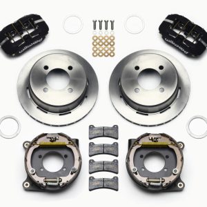 Wilwood Dynapro Low-Profile 11.00in P-Brake Kit Ford 7.5in Rear 2.80 Offset - 4-Lug
