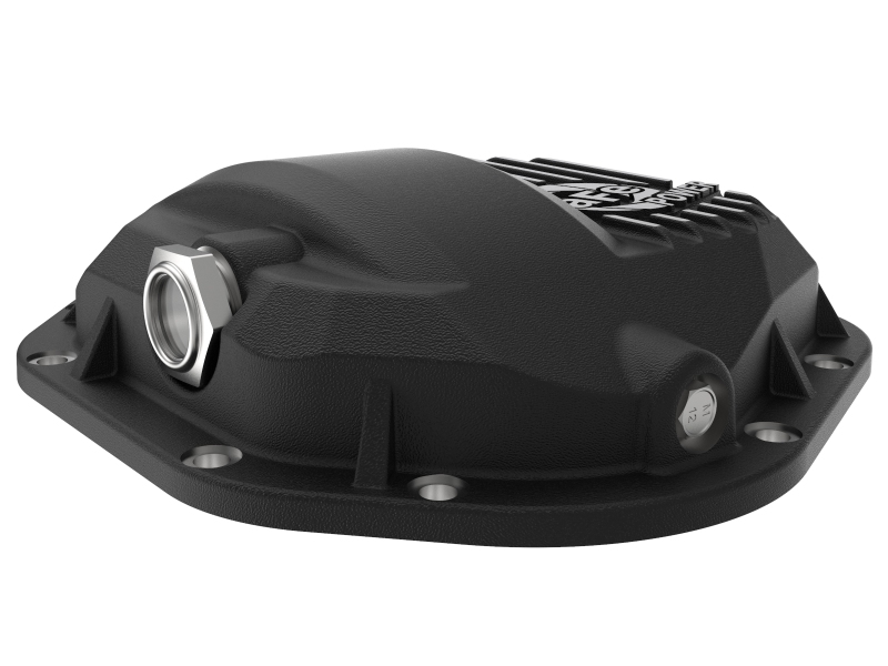 aFe Pro Series Dana 60 Front Differential Cover Black w/ Machined Fins 17-20 Ford Trucks (Dana 60) - Image 5
