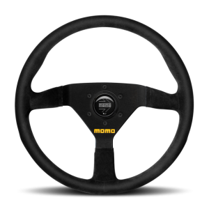 Momo MOD78 Steering Wheel 350 mm -  Black Leather/Black Spokes