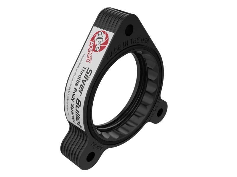 aFe Silver Bullet Throttle Body Spacer 19-21 Toyota Corolla L4 2.0L - Black - Image 6