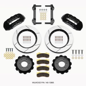 Wilwood TX6R Front Kit 15.50in Black 2010-Up Ford F150 (6 lug)