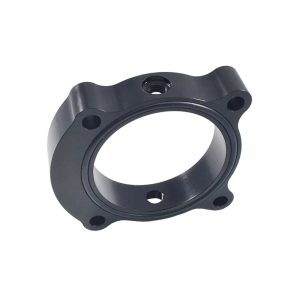 Torque Solution Throttle Body Spacer 2013+ Hyundai Genesis Coupe 2.0T  - Black