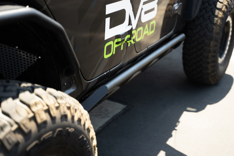 DV8 Offroad 18-23 Jeep Wrangler JL 4 Door FS-15 Series Rock Sliders - Image 2