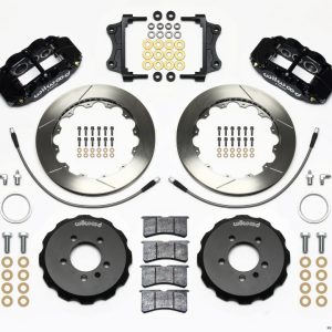 Wilwood Narrow Superlite 6R Front Hat Kit 12.88in 06-12 Volkswagen GTI w/ Lines