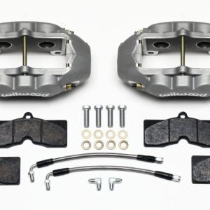 Wilwood D8-4 Rear Caliper Kit Clear Corvette C2 / C3 65-82