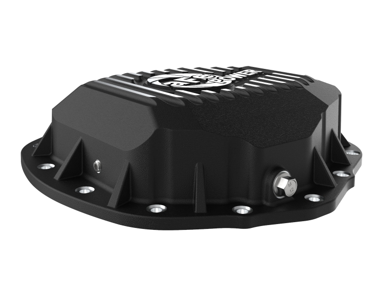 aFe Street Series Rear Differential Cover Black w/ Machined Fins 19-20 Ram 2500/3500 - Image 5