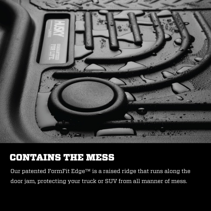 Husky Liners 20-22 Hyundai Palisade Weatherbeater Black Front & 2nd Seat Floor Liners - Image 4