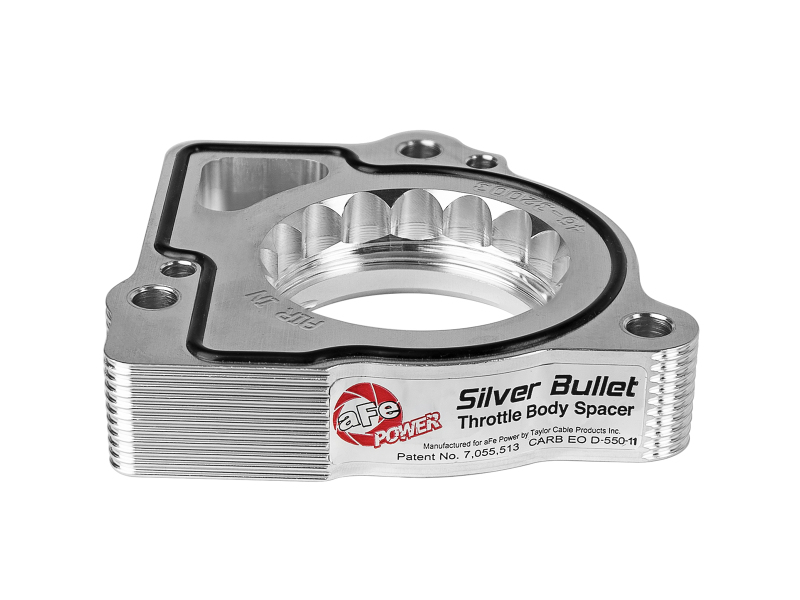 aFe Silver Bullet Throttle Body Spacers TBS Dodge Dakota/Durango 00-09 V8-4.7/5.7L HEMI - Image 2